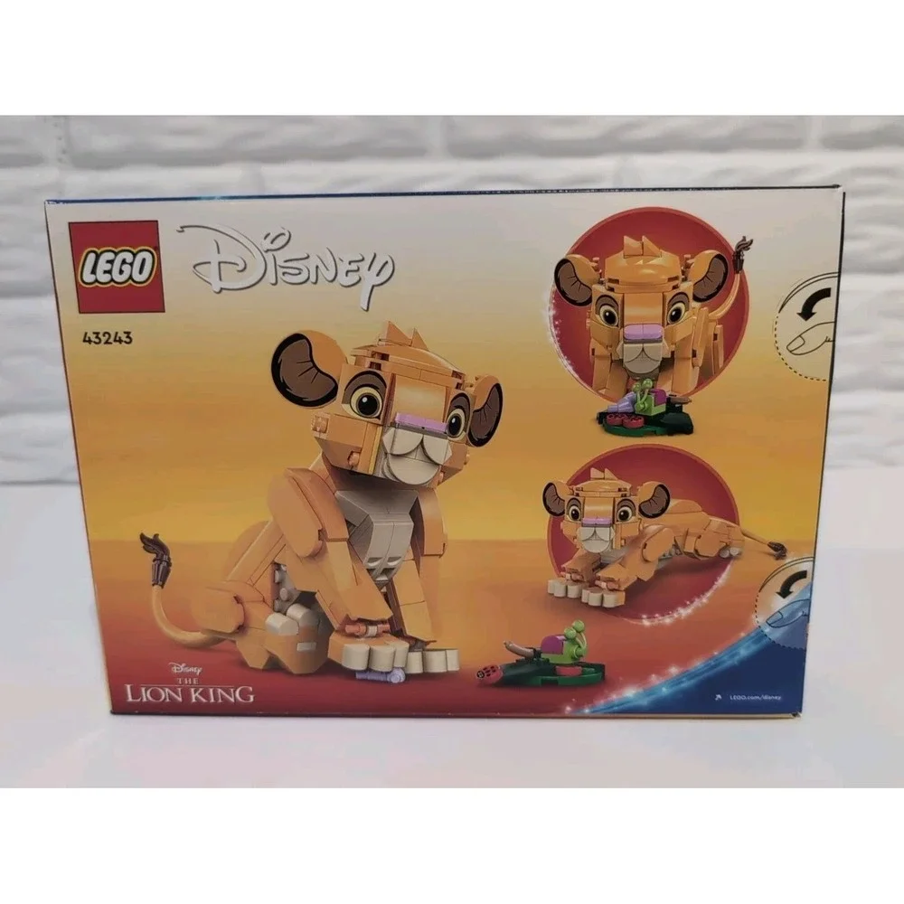 New Sealed LEGO Disney The Lion King: 222pc SIMBA THE LION KING CUB Set #43243